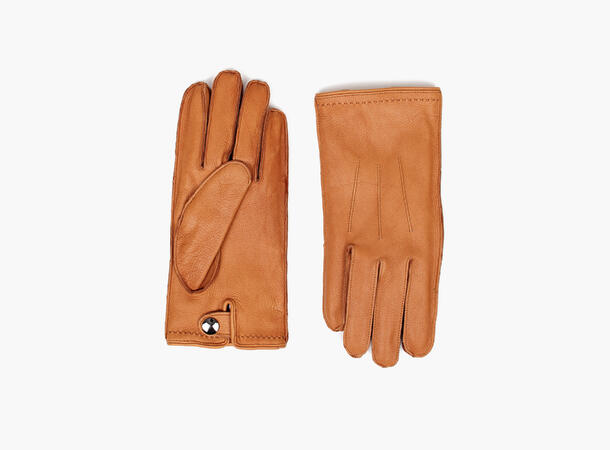 MONTECRISTO David Deerskin Gloves 17 Cognac 7,5 