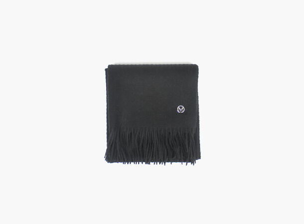 MONTECRISTO Ensfarget Lammeullskjerf 09 Black 