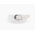 MONTECRISTO Ensfarget Strikkbelte 01 White 90 cm