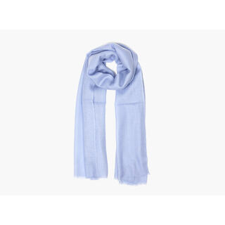 MONTECRISTO Klassisk Ensfarget Ullskjerf 71 Lt. blue