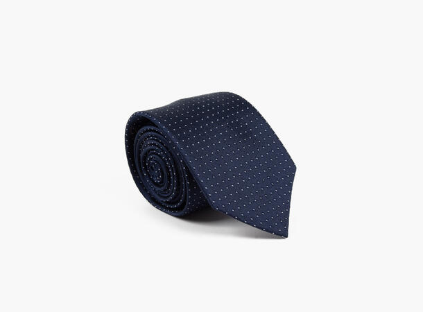 MONTECRISTO Lund Vevd Silkeslips 79 Navy 
