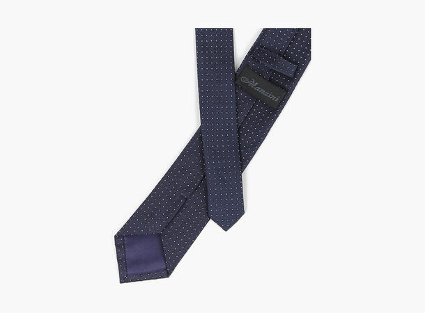 MONTECRISTO Lund Vevd Silkeslips 79 Navy 