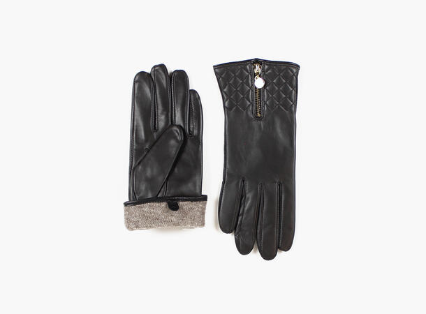 MONTECRISTO Maya Skinnhanske med Zip 8 