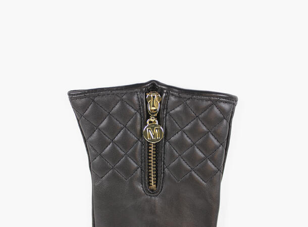 MONTECRISTO Maya Skinnhanske med Zip 8 