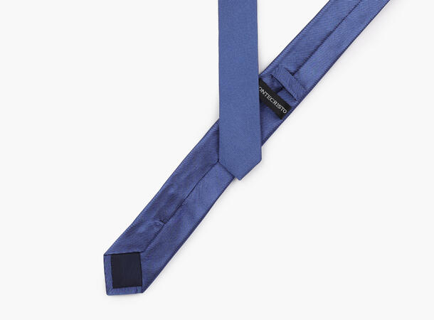 MONTECRISTO Smalt Ensfarget Slips 5 cm Blå 75 