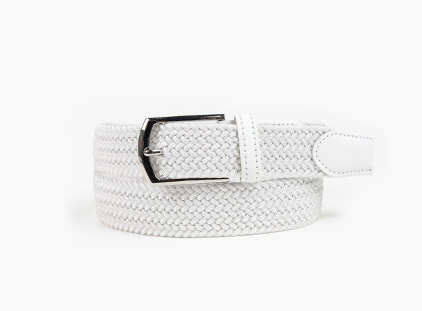 MONTECRISTO Storm Ensfarget Strikkbelte 11 Offwhite 95 cm 