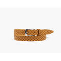 Manzini leather &quot;braided&quot; belt