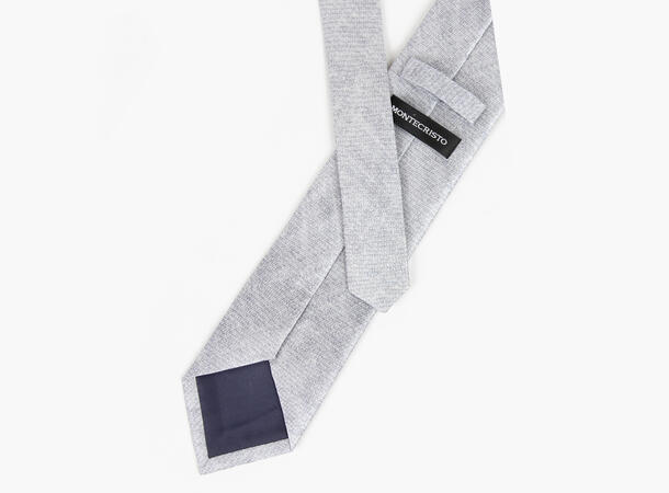 Montecristo Printed 100% silk tie 7,6 cm Grå 05 