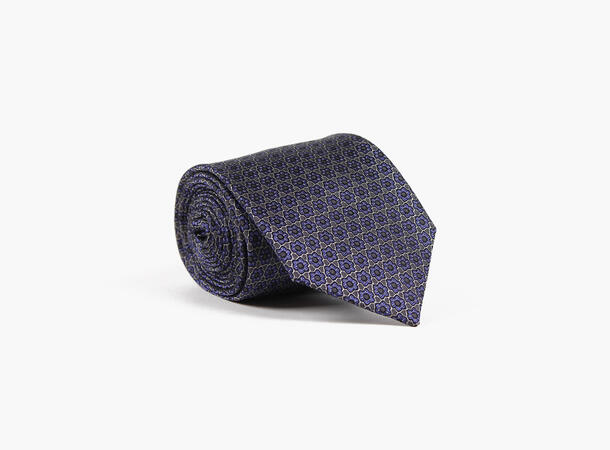 Montecristo woven tie 7,6 cm Lys blå 71 
