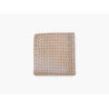 NOHR Carlos Polkadot Silk Pocket Square Beige 15