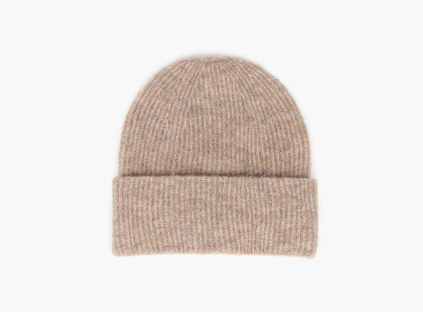 NOHR Gabriella Wool Mohair Beanie Beige 15 