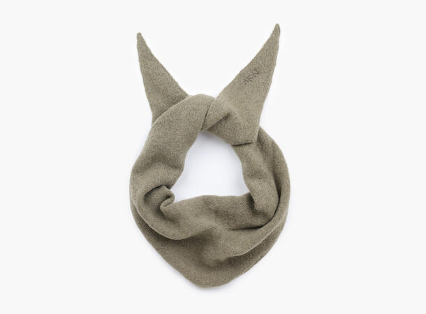 NOHR Gabriella Wool Mohair Triangle Flaske grønn 85 