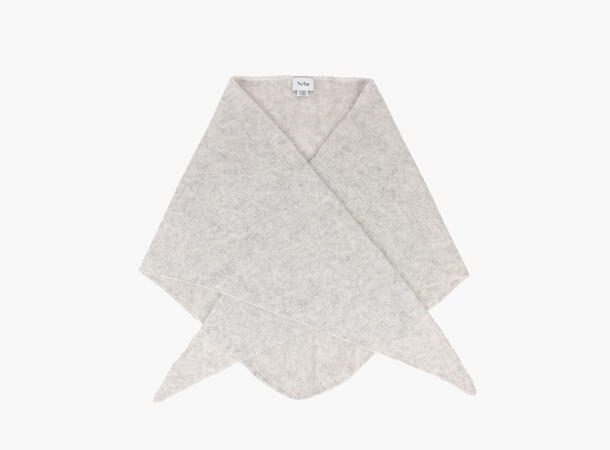NOHR Gabriella Wool Mohair Triangle L Greige 02 