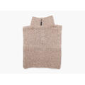 NOHR Gabriella Wool Mohair Zip Neck Beige 15