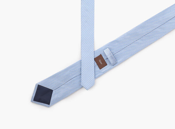 NOHR Greg Silk Tie Lys blå 71 