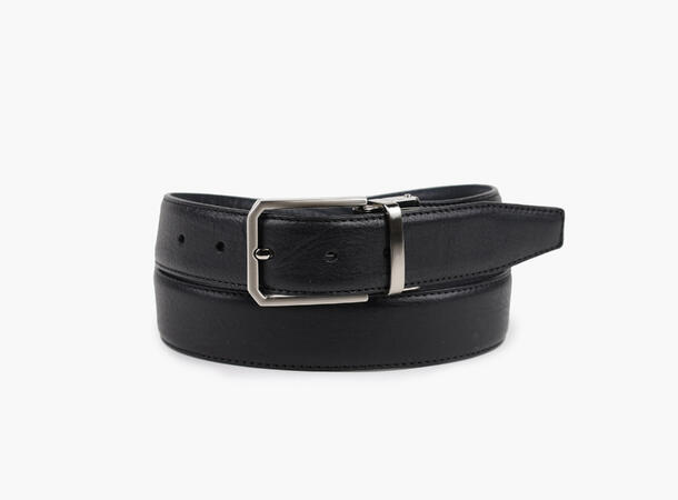 NOHR Gustav Skinnbelte 3,5 cm 79 Navy 105 cm 