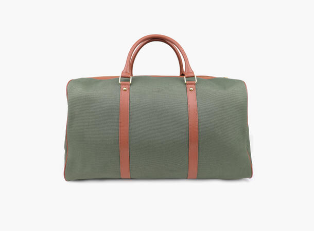 NOHR Luca Canvas Weekend Bag Mørk olivengrønn 89 