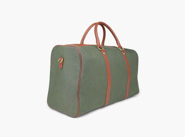 NOHR Luca Canvas Weekend Bag Mørk olivengrønn 89 