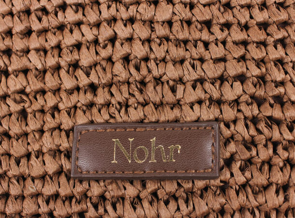 NOHR Maud Mobilveske i Strå Brun 19 