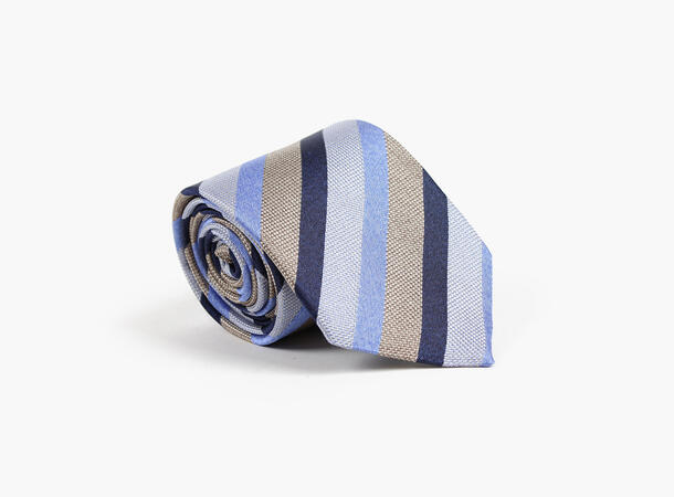 NOHR Silkeslips Fred Blå Striper 75 Blue 