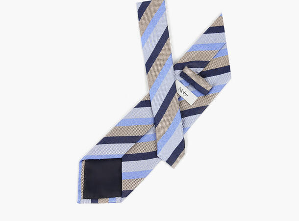 NOHR Silkeslips Fred Blå Striper 75 Blue 