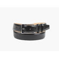 NOHR Simon Skinnbelte 3,5 cm 09 Black 95 cm