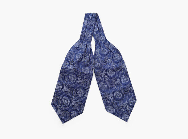 NOHR Theo Silk Ascot Marine blå 79 
