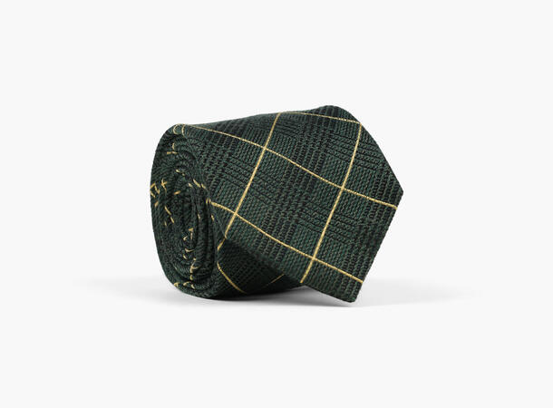 NOHR Tobias Tie 7,6 cm Oliven grønn 89 