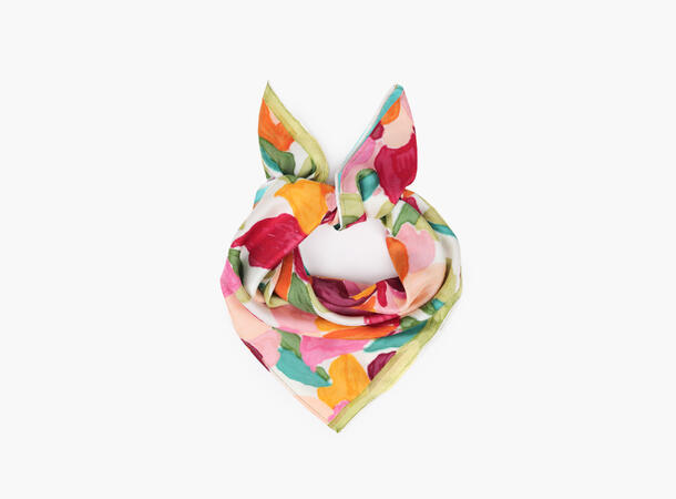 NOHR Wenche Silkeskjerf 65 x 65 cm Rosa 55 