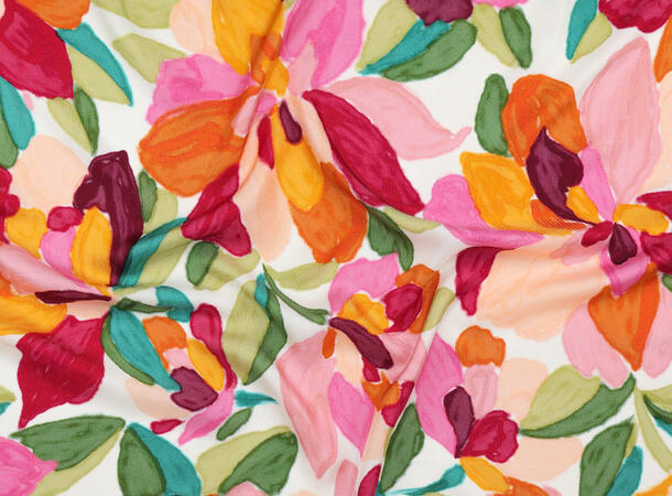 NOHR Wenche Silkeskjerf 65 x 65 cm Rosa 55 