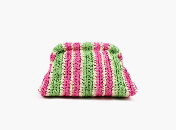 NOHR Wiola Straw Clutch Cerisse 58 