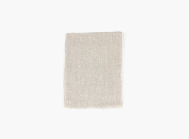 MANZINI Ensfarget Linskjerf 15 Beige 