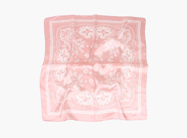 MANZINI Myk Bandana 70 x 70 cm Lys Rosa 51 
