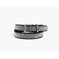 MANZINI Pearly Rhinestone Belt 09 Black