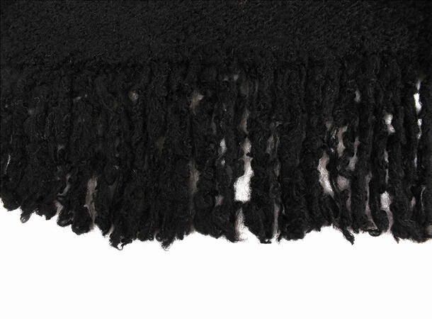 MANZINI Sjal i Ullmix 09 Black 