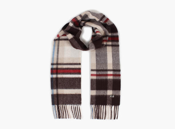 MONTECRISTO 100% Wool Scarf 19 Dark brown 