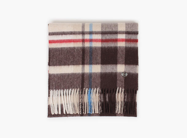 MONTECRISTO 100% Wool Scarf 19 Dark brown 