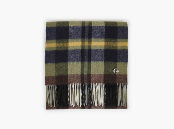 MONTECRISTO 100% Wool Scarf Grønn 85 
