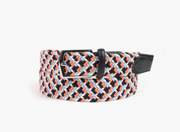 MONTECRISTO Elastic Belt Multi 34 Orange 115 cm 