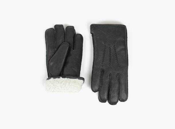 MONTECRISTO Hjorteskinnhansker Merinoull 