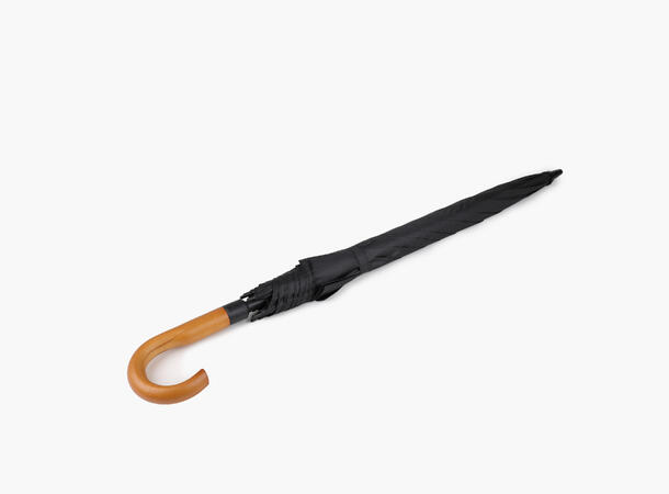 MONTECRISTO Paraply med Treskaft 09 Black 