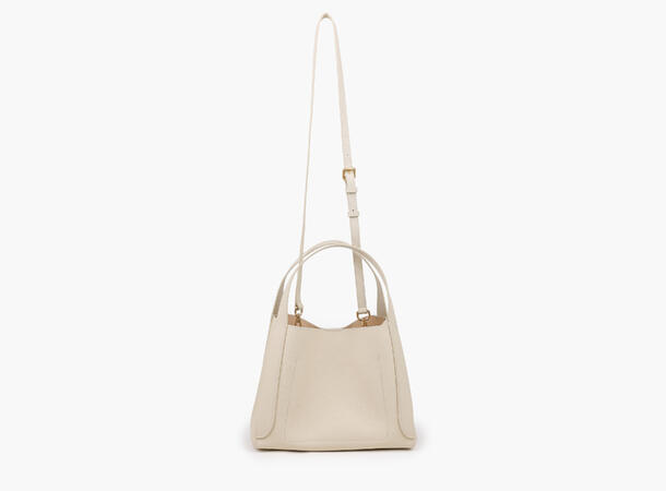 NOHR Ella Leather Tote Small Offwhite 11 