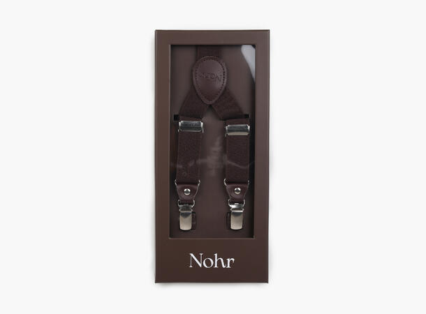 NOHR Ensfarget Bukseseler 25 mm 19 Brown 