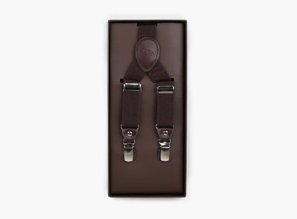 NOHR Ensfarget Bukseseler 25 mm 19 Brown 