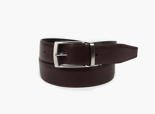 NOHR Gustav Skinnbelte 3,5 cm 19 Brown 90 cm 