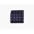 NOHR Julian Silk Pocket Square Marine blå 79