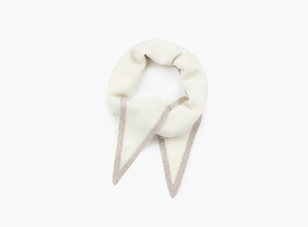 NOHR Lara Duo Wool Cashmere Triangle Offwhite 11 
