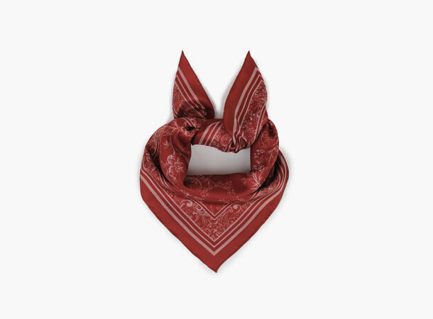 NOHR Lilly Silk Scarf Burgund 49 
