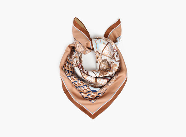 NOHR Martha Silkeskjerf 65 x 65 cm Camel 17 