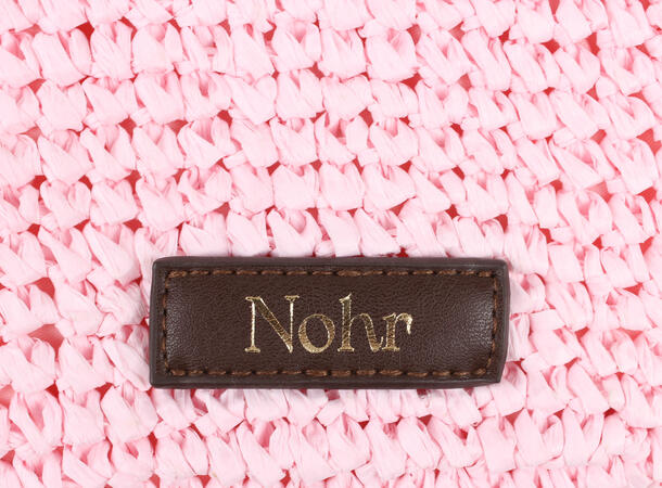NOHR Maud Mobilveske i Strå Lys Rosa 51 
